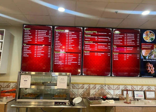 Digital menu boards